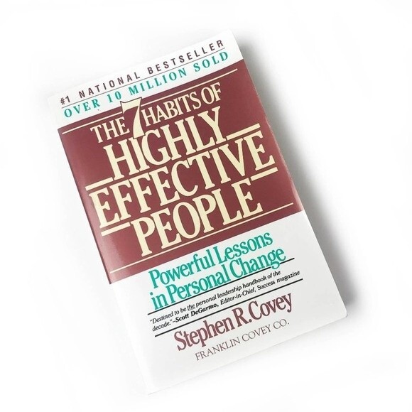 7 Habits of Highly Effective People - Powerful Lessons Personal Change COVEY - Picture 1 of 7